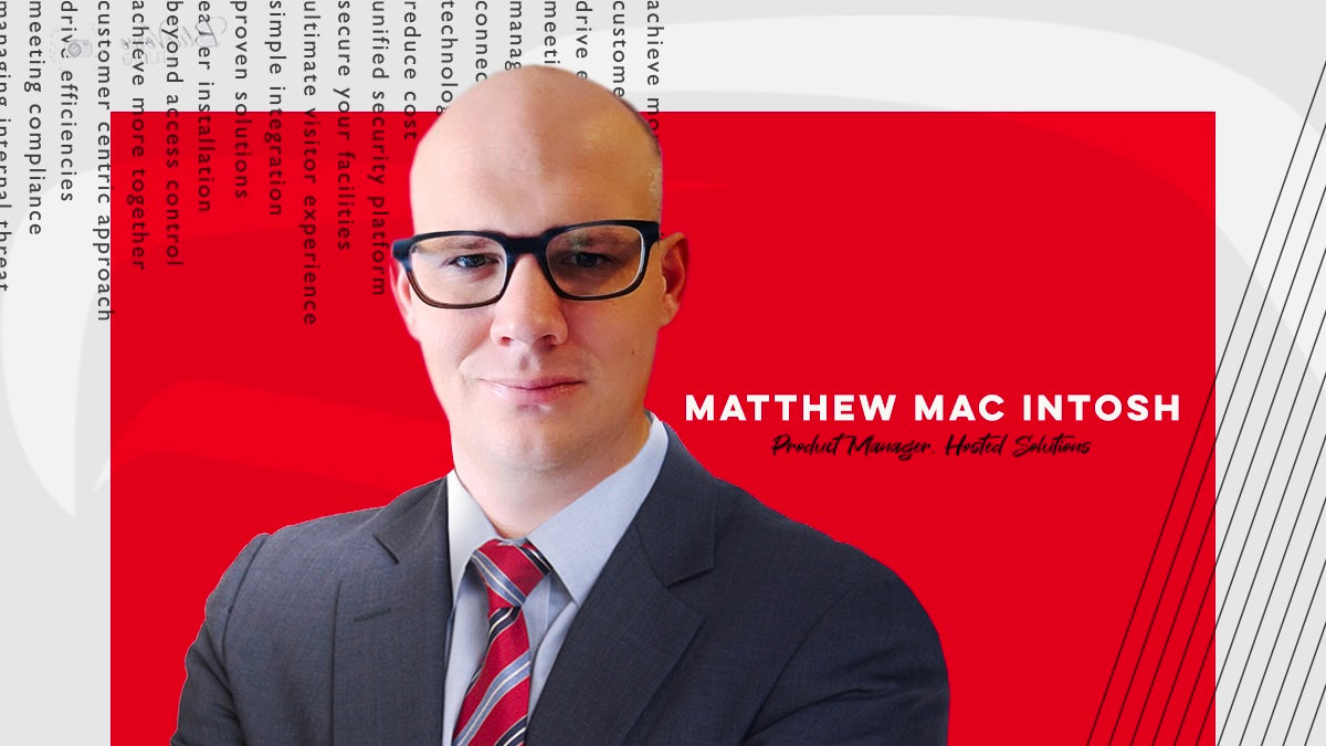 Photo of Matthew Mac Intosh, product manager, Hosted Solutions