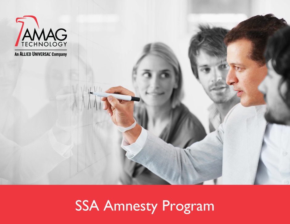 AMAG is launching an SSA Amnesty Program.
