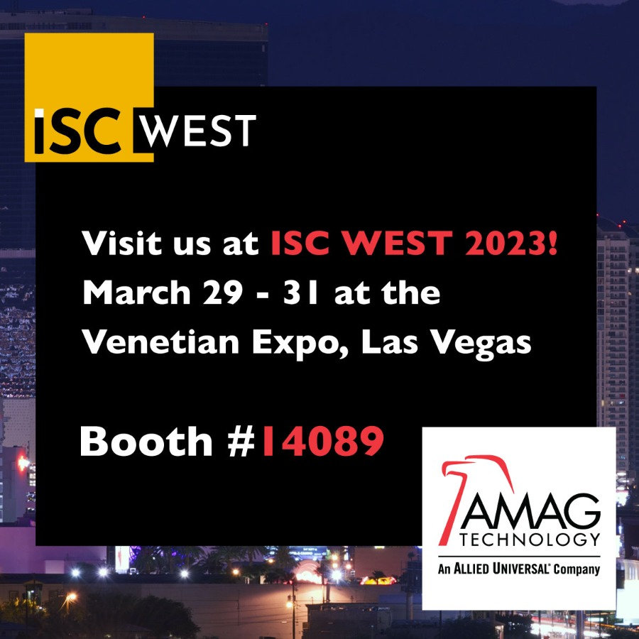 ISC West 2023 AMAG booth information
