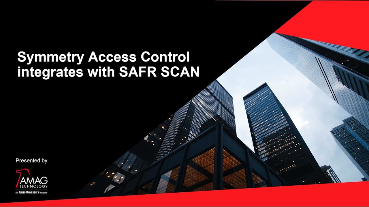SAFR Scan Biometric Reader: New Integration offers Frictionless Entry and Dual-Authentication