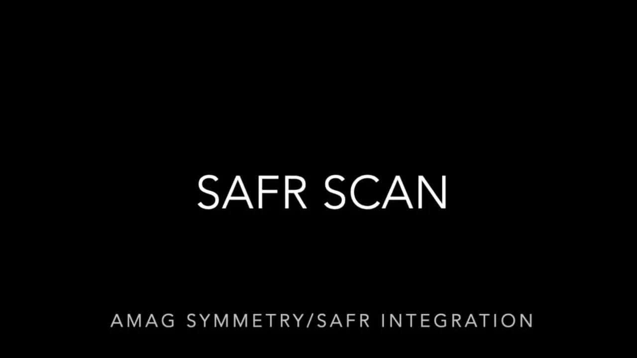Symmetry Access Control integration with SAFR SCAN